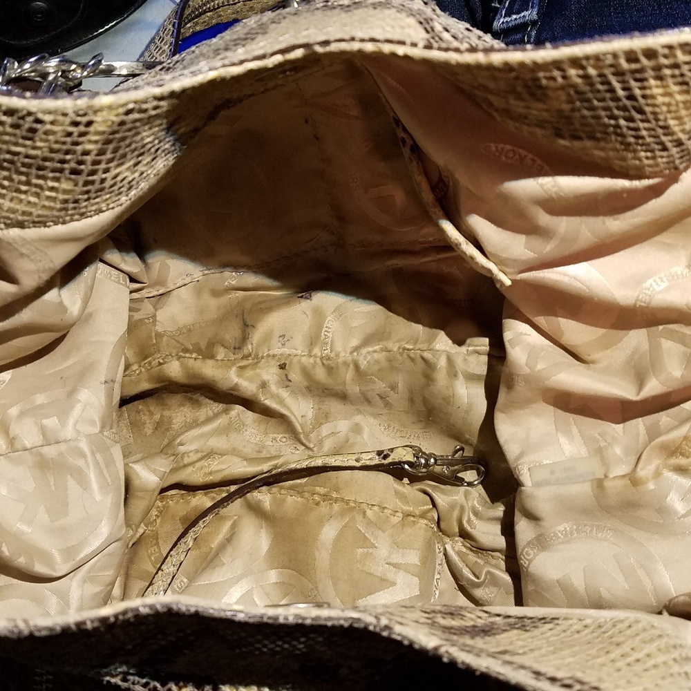 Snake Skin Mk Purse View 3
